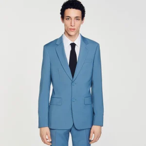 Trajes & Smokings<Sandro Paris Chaqueta De Traje De Lana