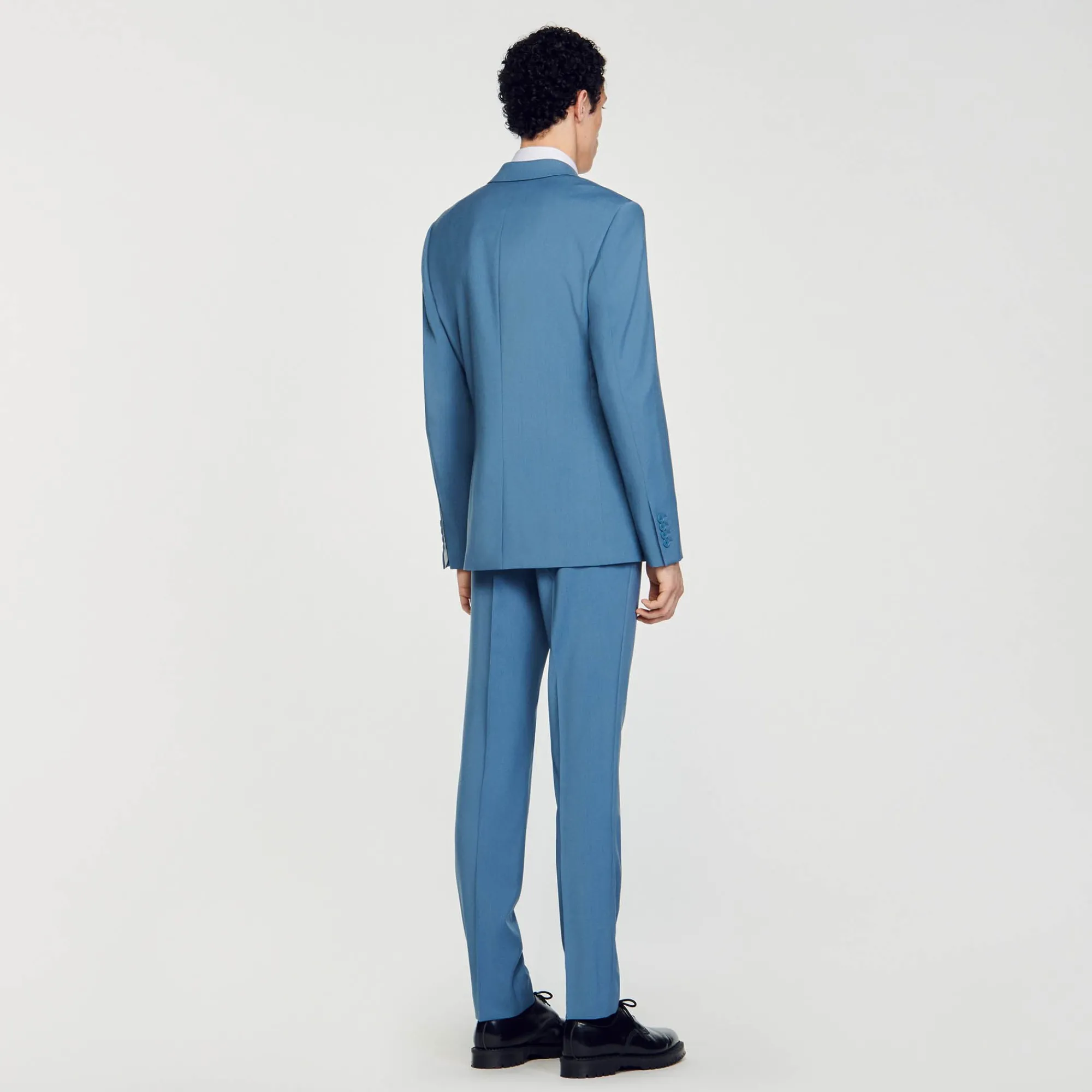 chaqueta_de_traje_de_lana_4.webp Trajes & Smokings<Sandro Paris Chaqueta De Traje De Lana