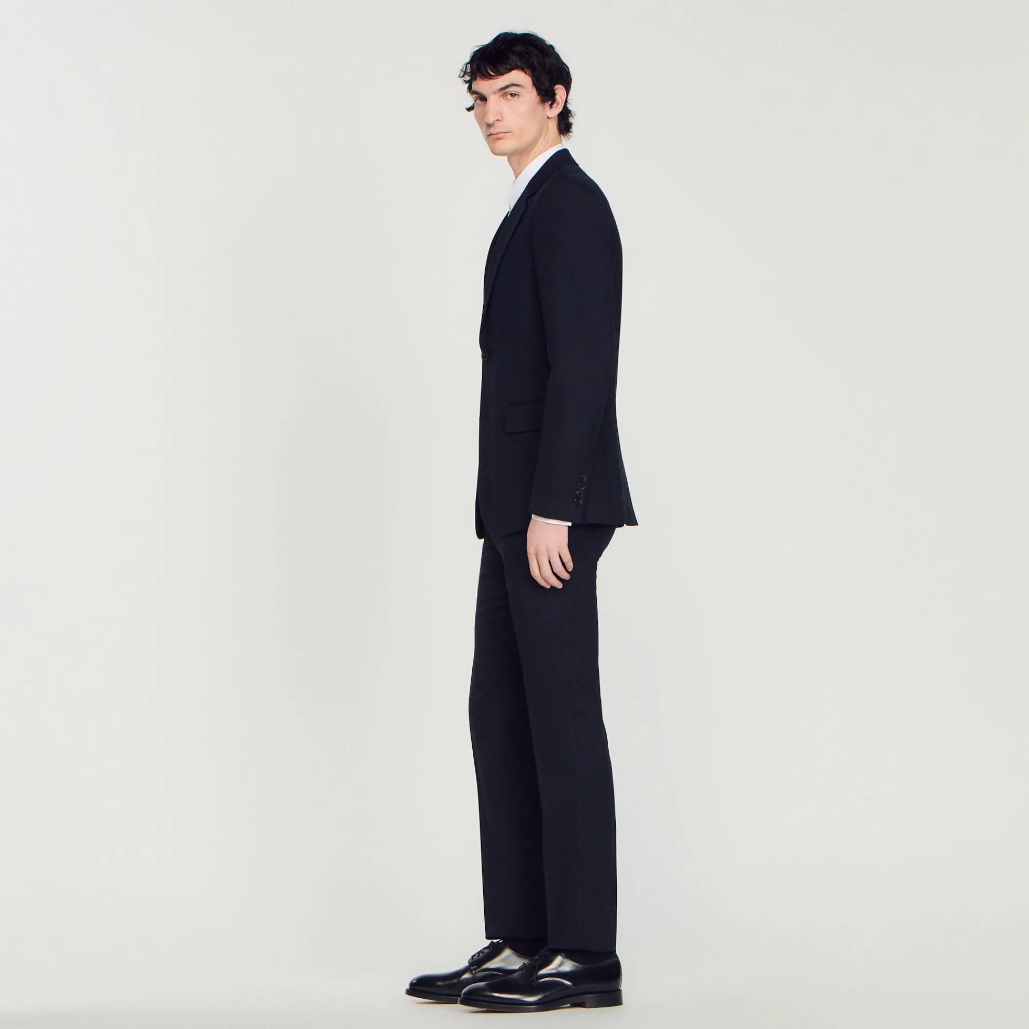 chaqueta_de_traje_de_lana_5-2.webp Trajes & Smokings<Sandro Paris Chaqueta De Traje De Lana