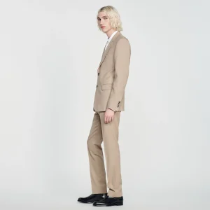 Trajes & Smokings<Sandro Paris Chaqueta De Traje De Lana