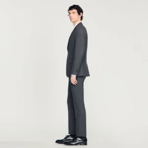 Trajes & Smokings<Sandro Paris Chaqueta De Traje De Lana
