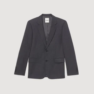 Trajes & Smokings<Sandro Paris Chaqueta De Traje De Lana