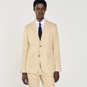 Trajes & Smokings<Sandro Paris Chaqueta De Traje De Lino
