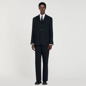 Trajes & Smokings<Sandro Paris Chaqueta De Traje Sobredimensionada