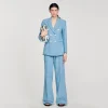 Trajes<Sandro Paris Chaqueta Sastre De Tweed