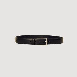 Cinturones<Sandro Paris Cinturon De Piel Lisa