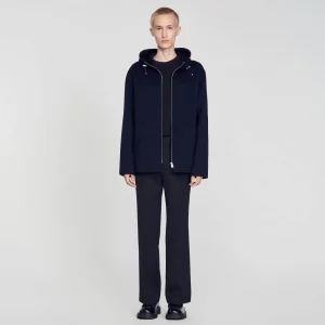 Abrigos & Cazadoras<Sandro Paris Cortavientos Con Capucha