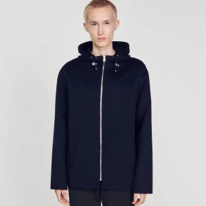 Abrigos & Cazadoras<Sandro Paris Cortavientos Con Capucha
