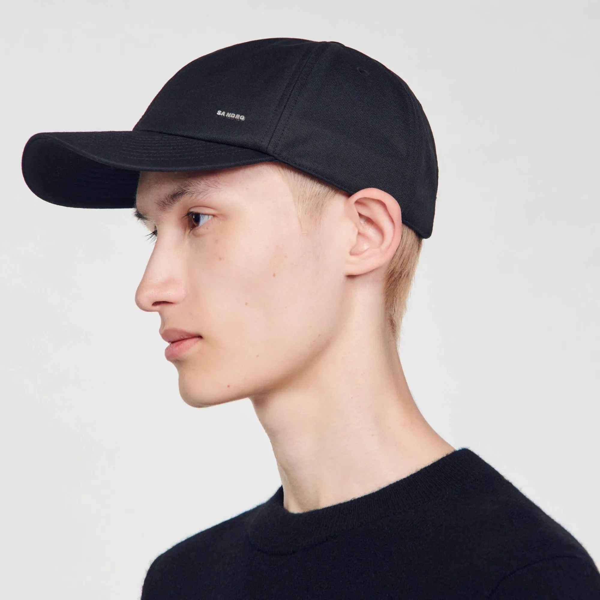 gorra_de_tejido_tecnico_2.webp Gorras & Bobs<Sandro Paris Gorra De Tejido Tecnico