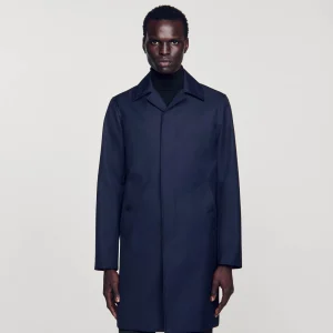 Abrigos & Cazadoras<Sandro Paris Impermeable De Tejido Tecnico