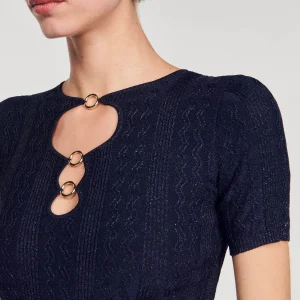 Conjuntos<Sandro Paris Jersey De Punto Brillante