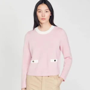 Jerseys & Cárdigans<Sandro Paris Jersey De Punto Fino