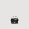 Bolsos De Hombro<Sandro Paris Minibolso Yza De Cuero Liso