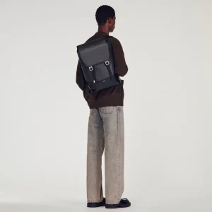 Mochilas<Sandro Paris Mochila De Tela Impermeable Square Cross