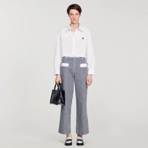 Vaqueros<Sandro Paris Pantalon A Rayas