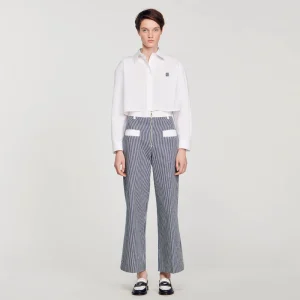 Vaqueros<Sandro Paris Pantalon A Rayas