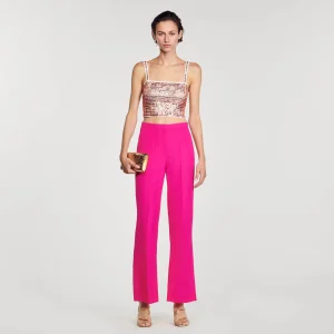 Trajes<Sandro Paris Pantalon Acampanado