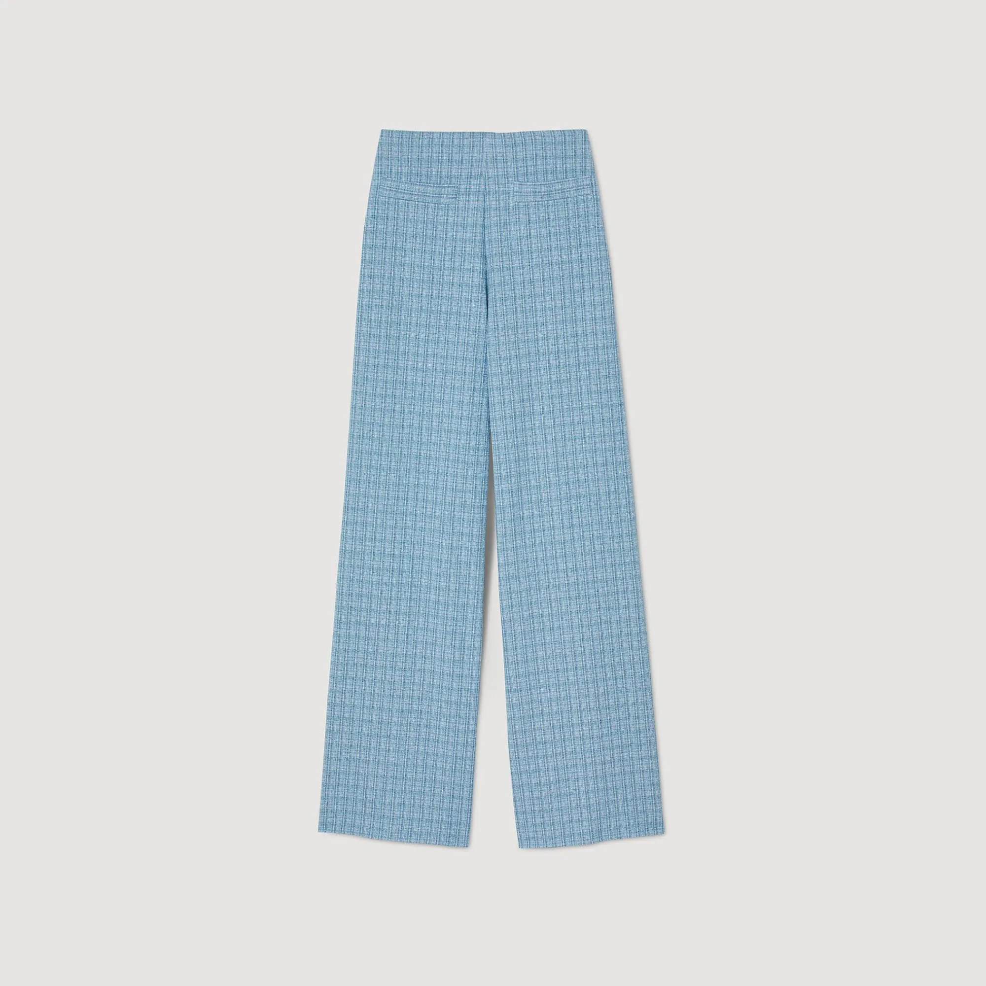 pantalon_ancho_de_tweed_6.webp Trajes<Sandro Paris Pantalon Ancho De Tweed