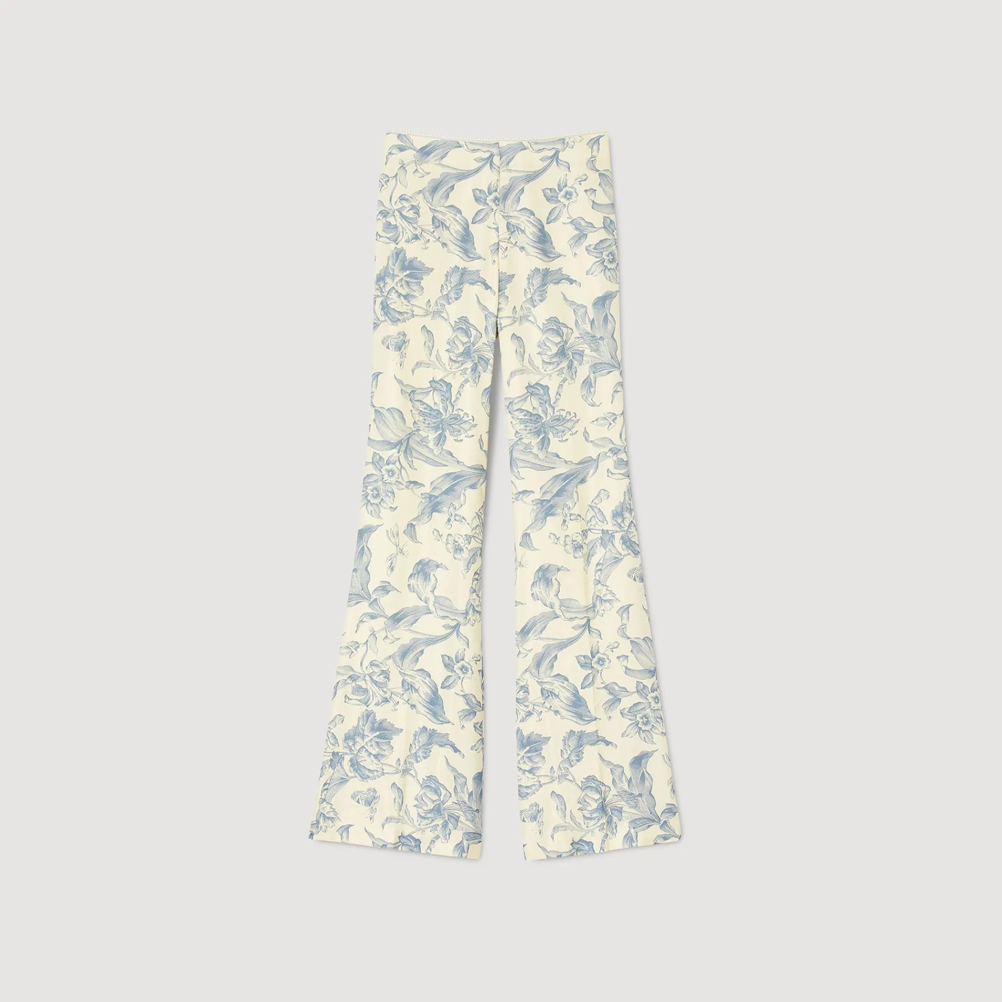 pantalon_con_estampado_de_flores_5.webp Conjuntos<Sandro Paris Pantalon Con Estampado De Flores