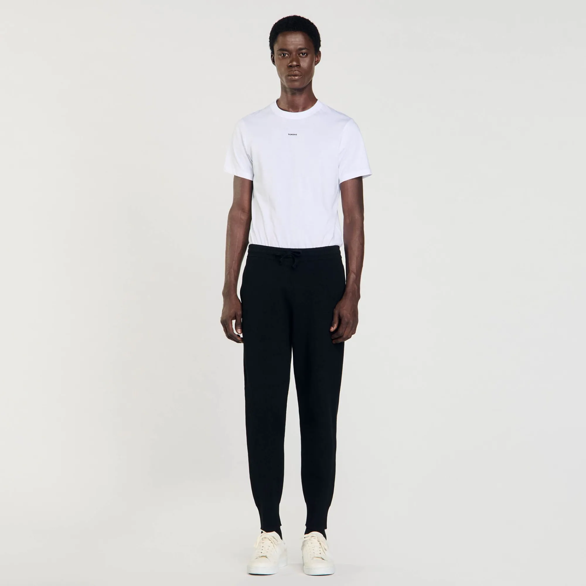 pantalon_de_chandal_de_punto_1.webp Sudaderas & Jogging<Sandro Paris Pantalon De Chandal De Punto