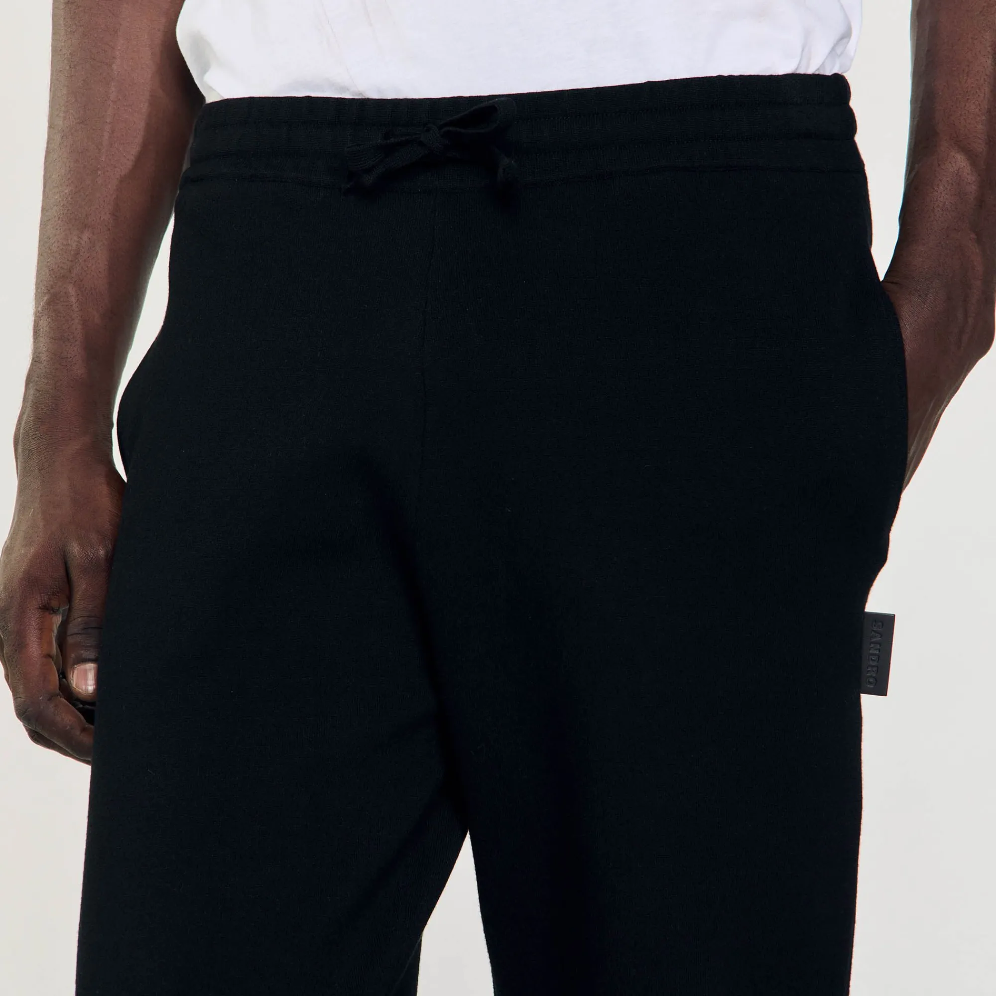 pantalon_de_chandal_de_punto_2.webp Sudaderas & Jogging<Sandro Paris Pantalon De Chandal De Punto