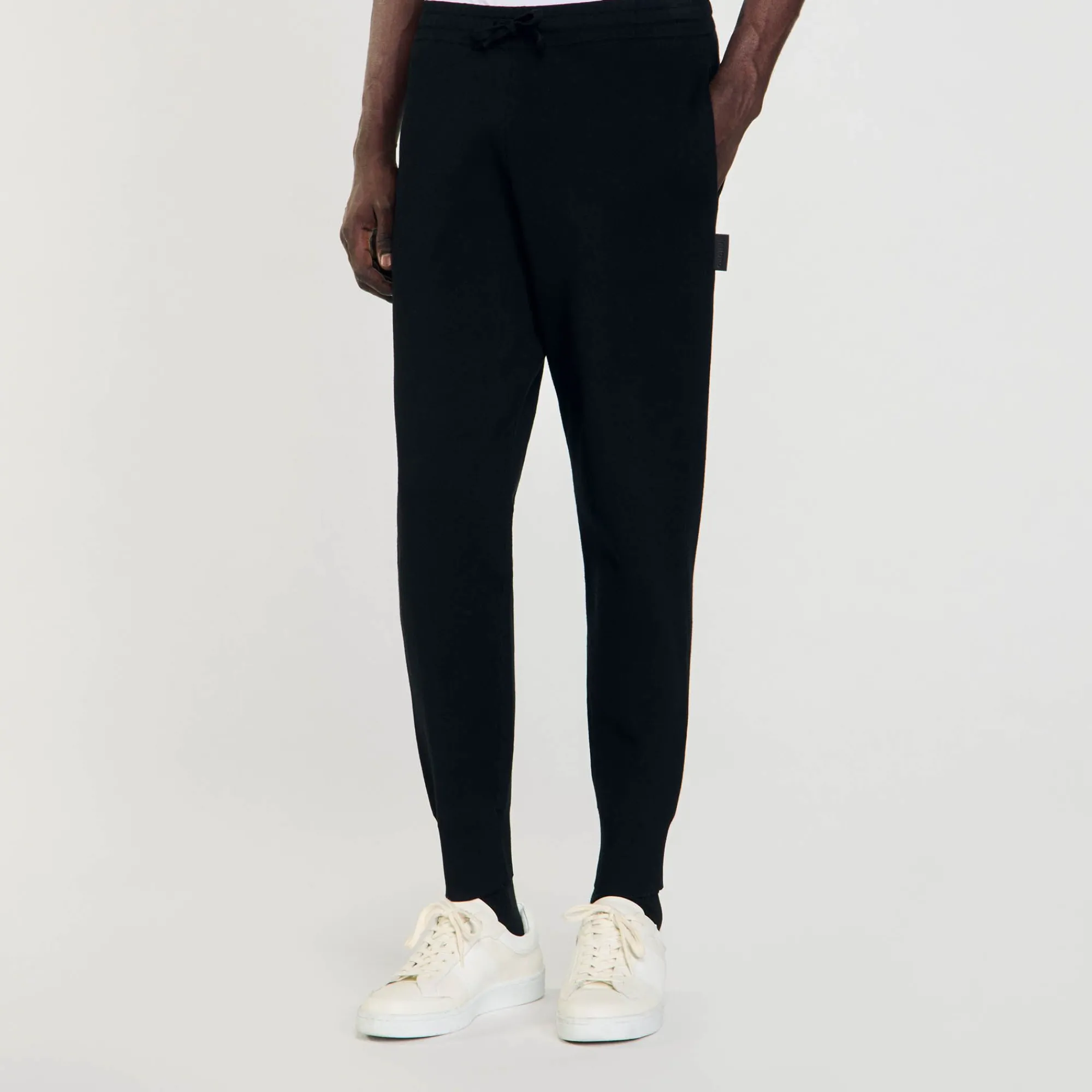 pantalon_de_chandal_de_punto_3.webp Sudaderas & Jogging<Sandro Paris Pantalon De Chandal De Punto