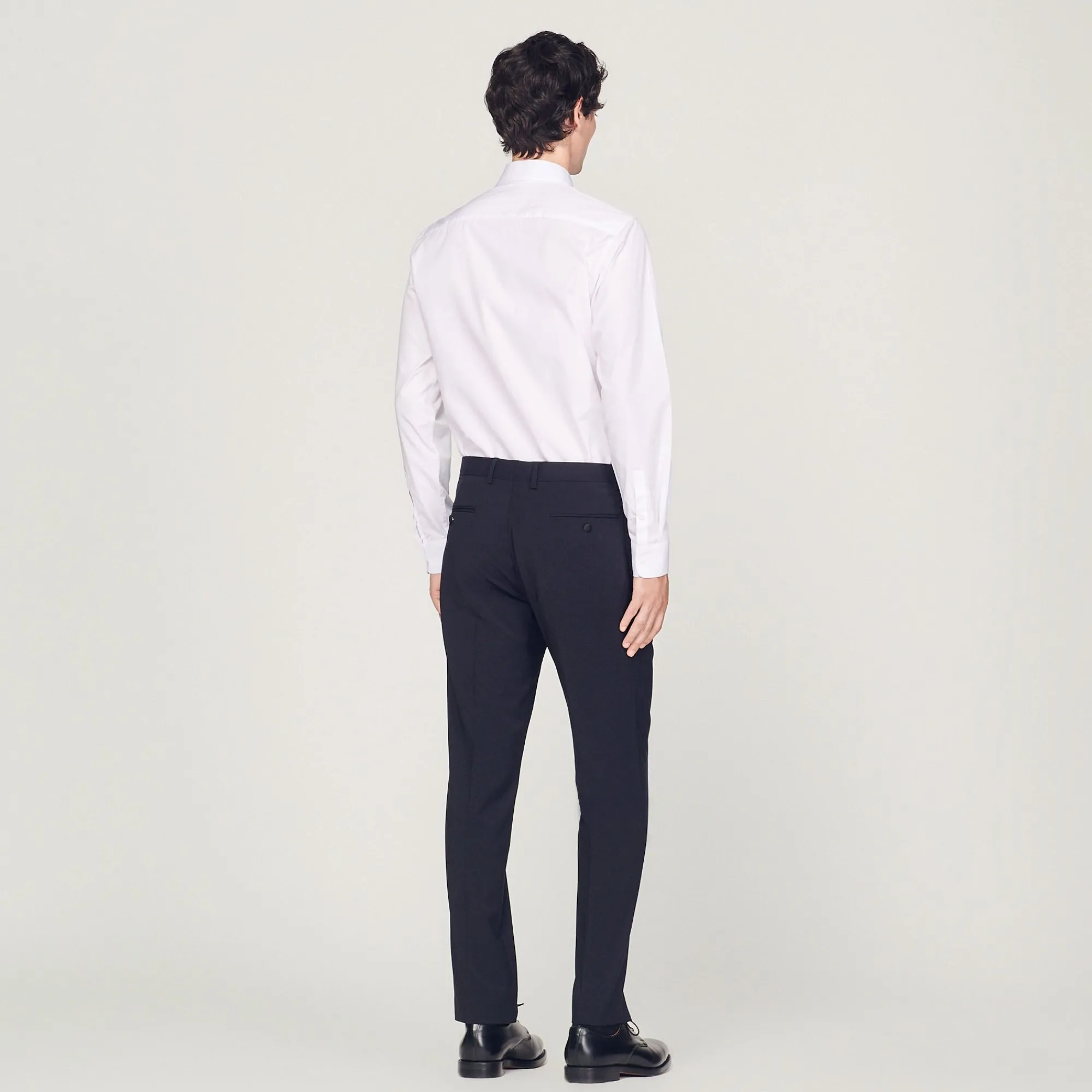 pantalon_de_esmoquin_3.webp Trajes & Smokings<Sandro Paris Pantalon De Esmoquin