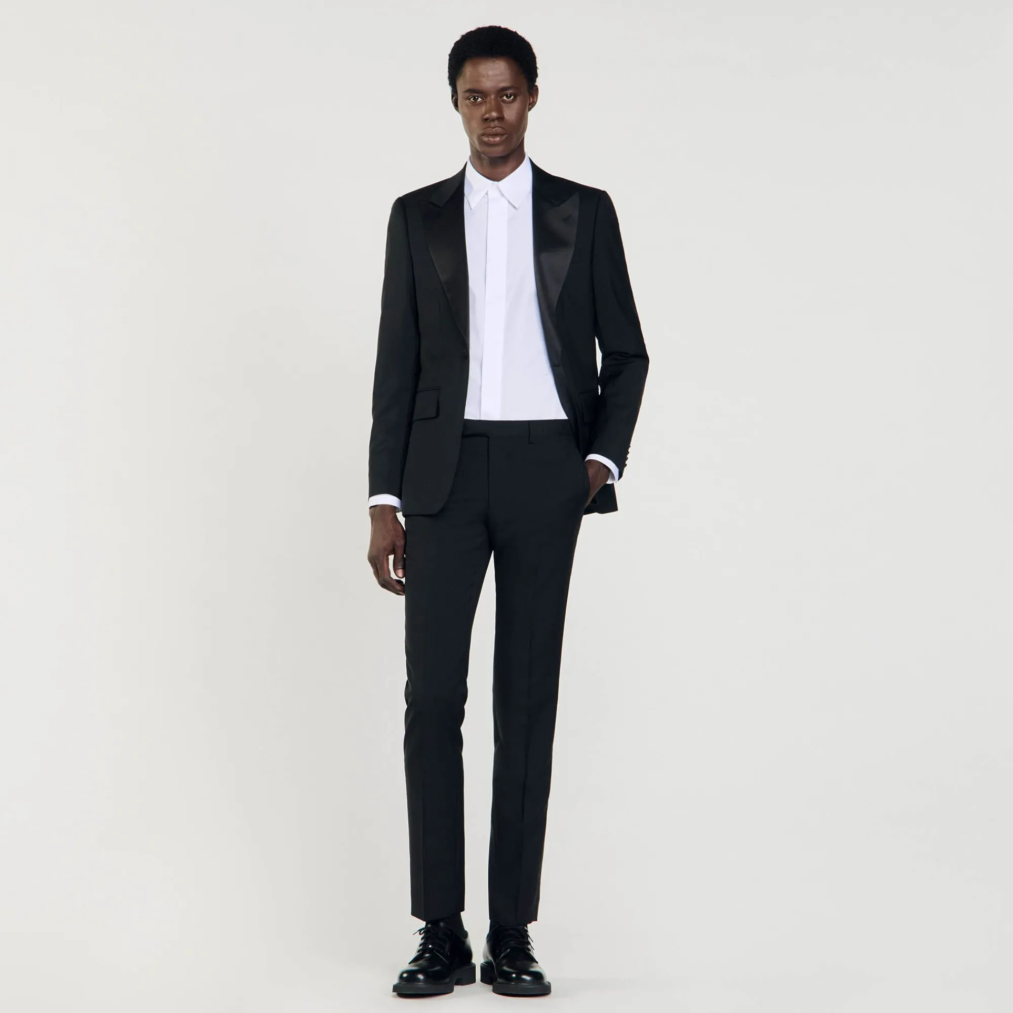 pantalon_de_esmoquin_5-2.webp Trajes & Smokings<Sandro Paris Pantalon De Esmoquin