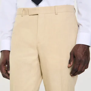 Trajes & Smokings<Sandro Paris Pantalon De Lino