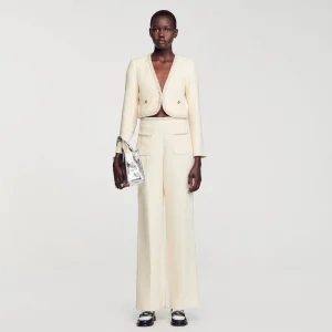 Conjuntos<Sandro Paris Pantalon De Sarga
