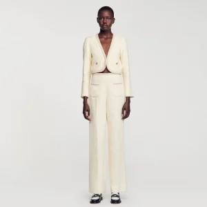 Conjuntos<Sandro Paris Pantalon De Sarga