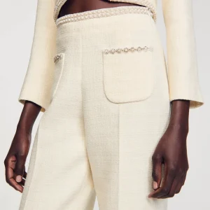 Conjuntos<Sandro Paris Pantalon De Sarga