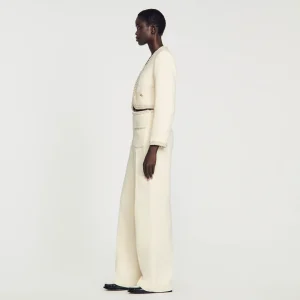 Conjuntos<Sandro Paris Pantalon De Sarga