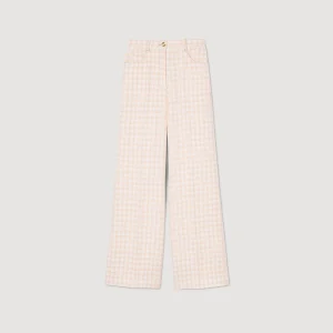 Trajes<Sandro Paris Pantalon De Sarga