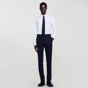 Trajes & Smokings<Sandro Paris Pantalon De Traje Clasico De Lana