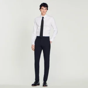 Trajes & Smokings<Sandro Paris Pantalon De Traje De Lana