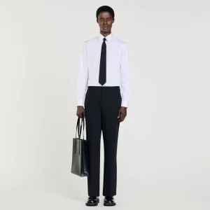 Trajes & Smokings<Sandro Paris Pantalon De Traje De Lana