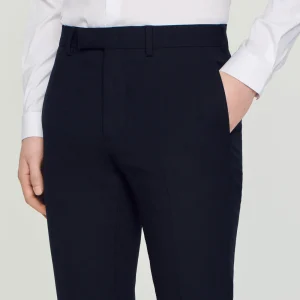 Trajes & Smokings<Sandro Paris Pantalon De Traje De Lana