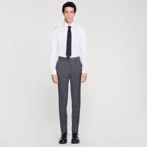 Trajes & Smokings<Sandro Paris Pantalon De Traje De Lana