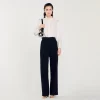Pantalones<Sandro Paris Pantalon De Tweed