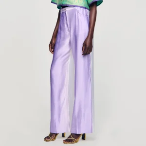 Trajes<Sandro Paris Pantalon Fluido