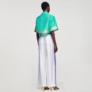Trajes<Sandro Paris Pantalon Fluido