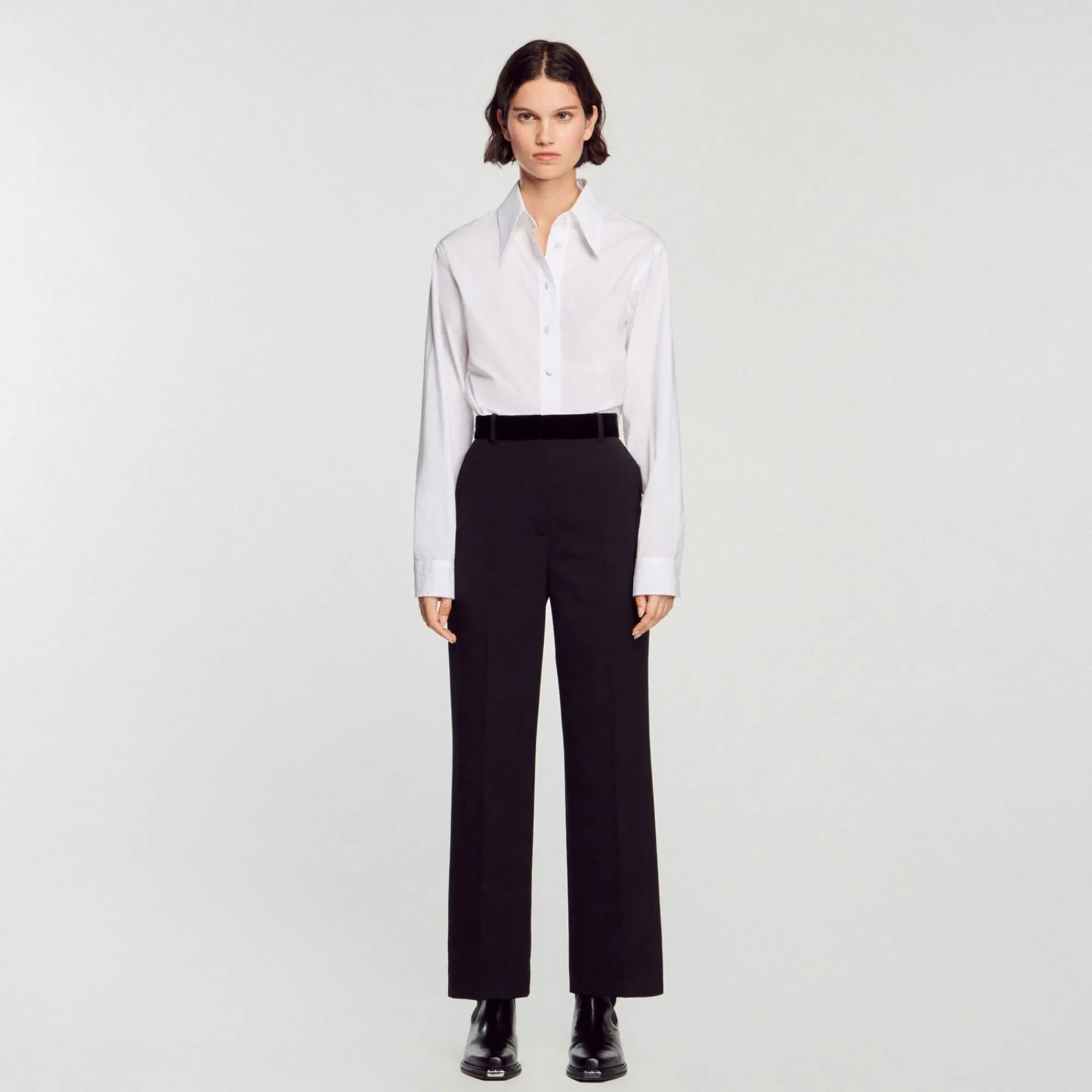 pantalon_recto_1-1.webp Trajes<Sandro Paris Pantalon Recto