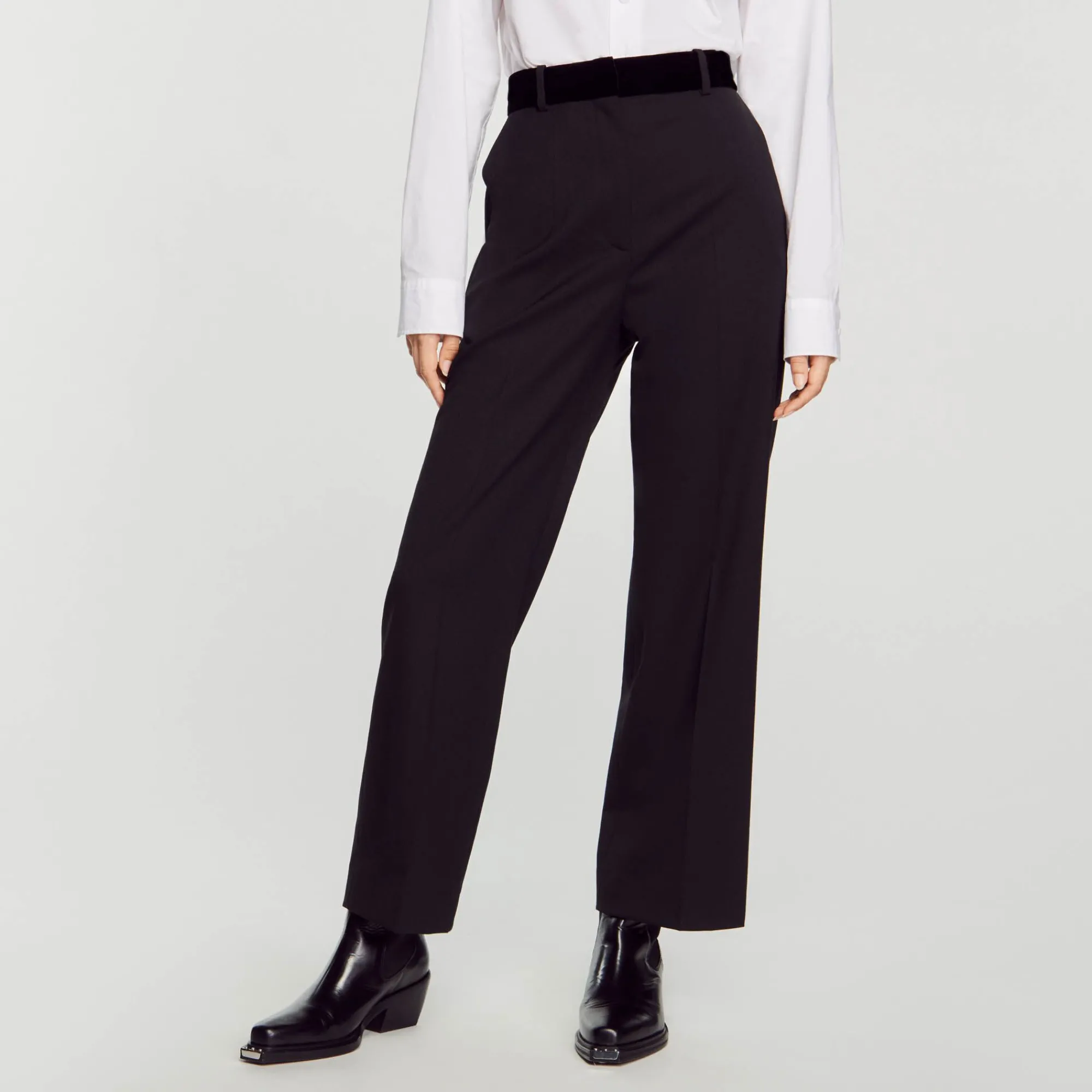 pantalon_recto_3-1.webp Trajes<Sandro Paris Pantalon Recto