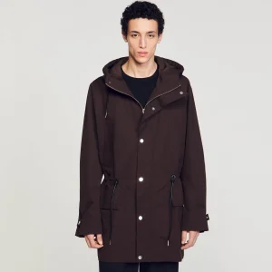 Abrigos & Cazadoras<Sandro Paris Parka De Algodon