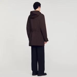 Abrigos & Cazadoras<Sandro Paris Parka De Algodon