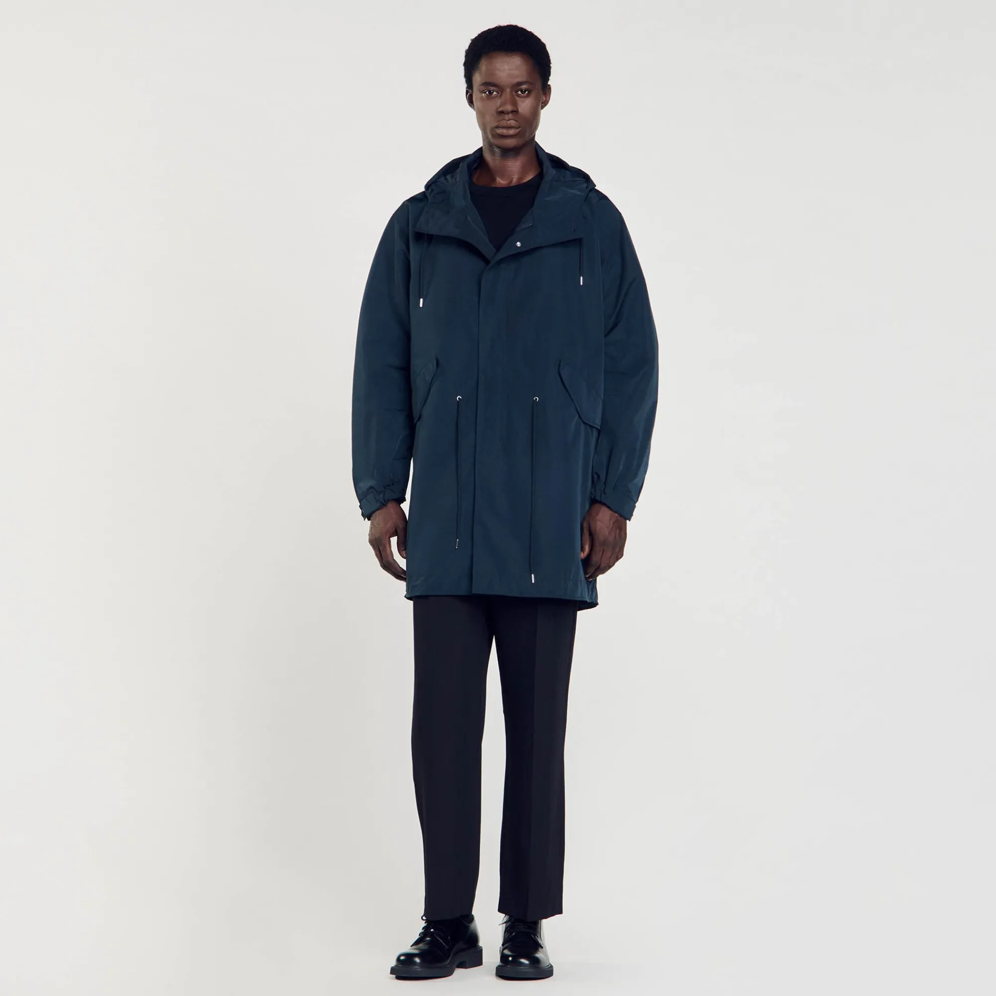 parka_larga_1.webp Abrigos & Cazadoras<Sandro Paris Parka Larga