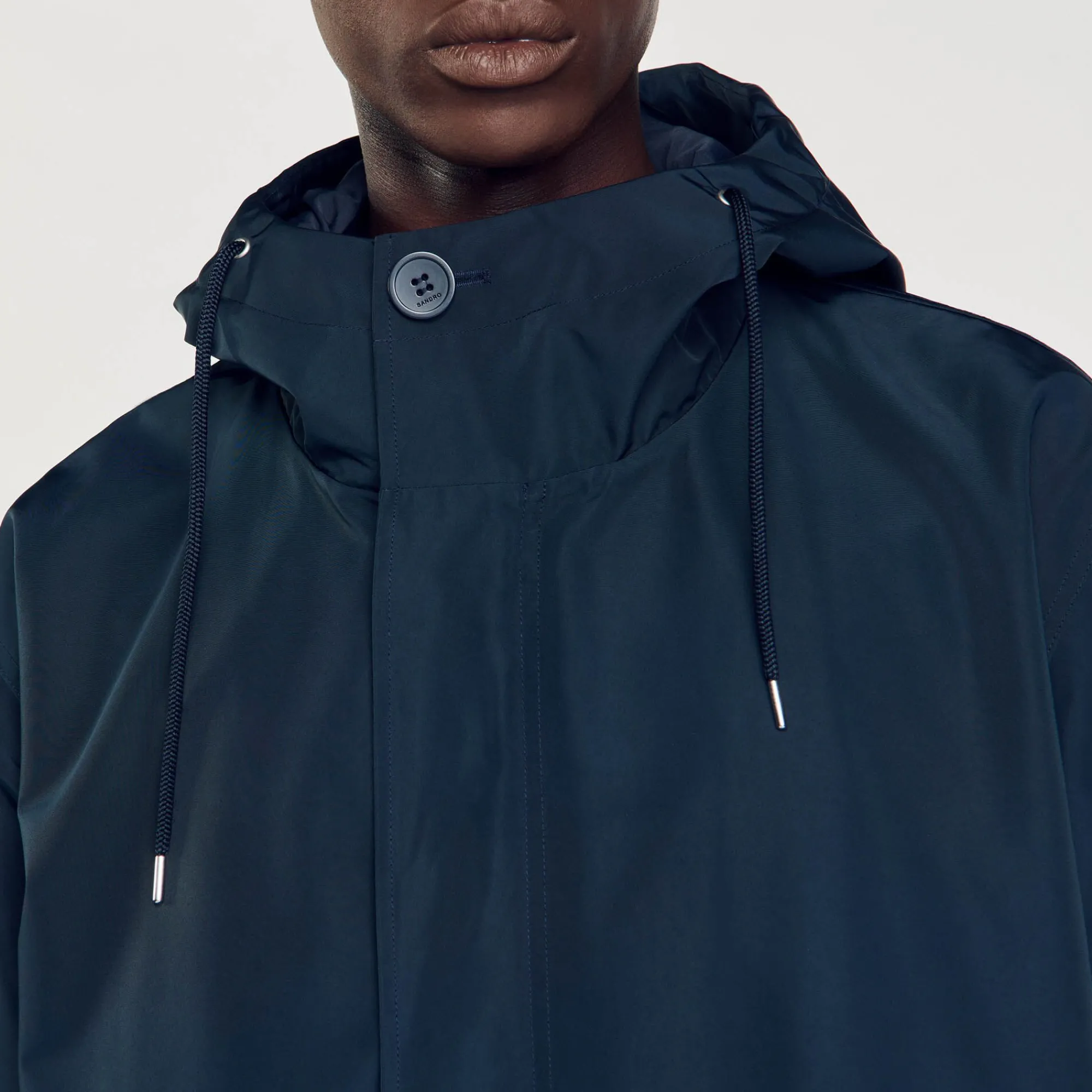parka_larga_2.webp Abrigos & Cazadoras<Sandro Paris Parka Larga