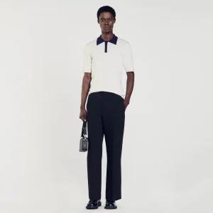 Camisetas & Polos<Sandro Paris Polo Bicolor
