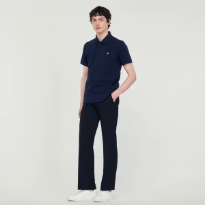 Camisetas & Polos<Sandro Paris Polo Con Parche Square Cross